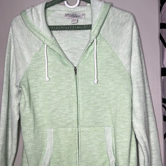 By Design Full Zip Hooded Terry Jacket size medium - Picture 9 of 11